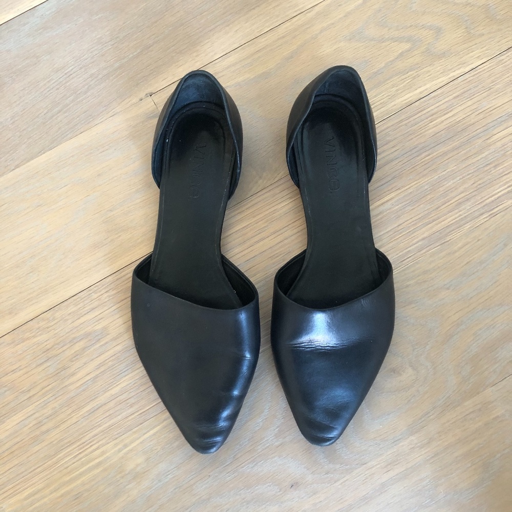Vince 'Nina' d'Orsay Flat, size 5.5